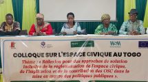 colloque sur l'espace civique au Togo